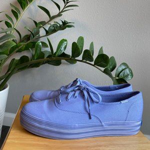 Keds Periwinkle Lace-Up Flatform